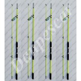 SET 4 Lansete WB fibra sticla plina 2,10 metri pescuit la dunare 60-180gr