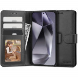 Husa Tech-Protect Wallet Wallet pentru Samsung Galaxy S24+ Plus&acirc; Negru