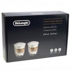 Set 6 pahare Cappuccino Collection DeLonghi 270 ml - 5513284441