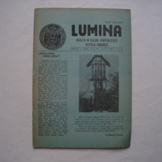 Lumina. Revista a vestului romanesc, Oradea, anul III, nr. 4-6, 1992