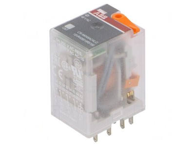 Releu Electromagnetic 4PDT 48VAC 6A foto