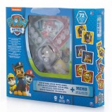 Joc Zaruri si Memory Game Patrula Catelusilor Paw Patrol - Joc de Societate Educativ, 72 Carti de Memorie