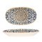 Bonna Placa de service - Alhambra - Por&Aring;&pound;elan - 19x11 cm - set de 2