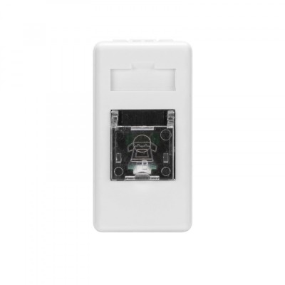 Priza Telefon 1M Gewiss System alb GW20251 foto
