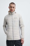 Columbia geacă sport Powder Pass culoarea bej, de tranziție 1773271