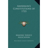 Anderson's Constitutions of 1723