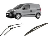 Cumpara ieftin Set 3 stergatoare FIAT FIORINO Box Body/MPV (225_) 2007-2015, parbriz si luneta, Bosch Twin-Aerotwin