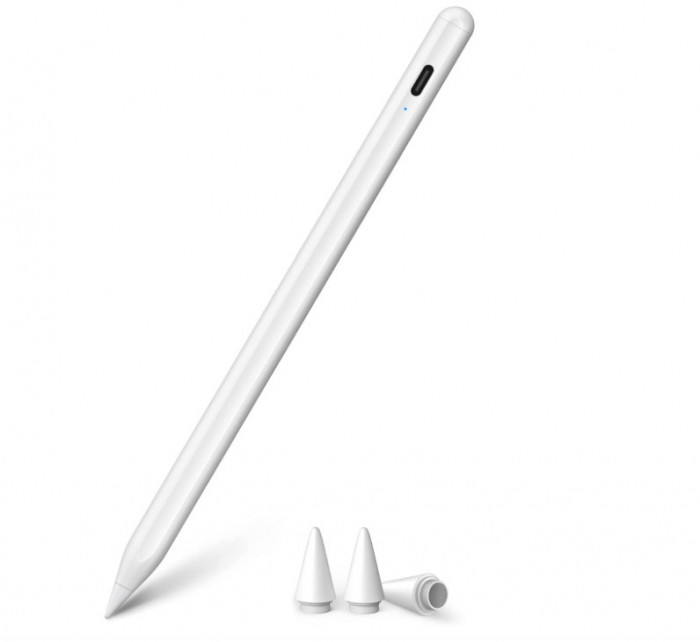 Creion Stylus pentru iPad Pro (11 12,9 ), iPad a 6-a 7-a 8-a gen, iPad Air a 3-a si a 4-a gen, iPad Mini a 5-a gen - RESIGILAT