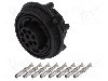 Conector circular, mama, 9 pini, BULGIN - PX0727/S