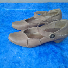 Beige Jana Fashion | pantofi dama mar. 40 | 26 cm