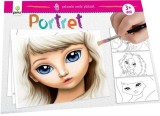 Portret. Primele mele picturi |