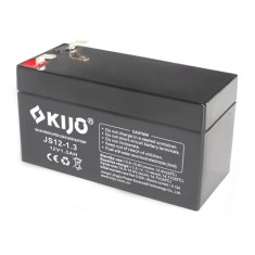 Acumulator AGM 12V, 1.3Ah, F1 - KIJO JS12-1.3