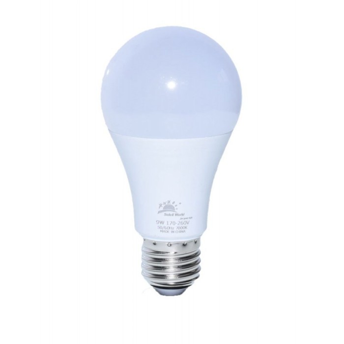 Bec LED elSales ELS-BL9, putere 9 W, 7000K, fasung E27, alb