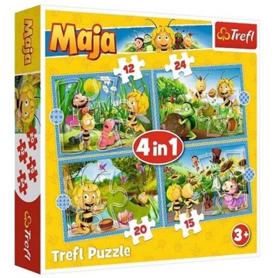 Puzzle Trefl Maya albinuta 4 in 1 foto