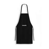 Bewello - Şorţ de bucatarie - negru - 70 x 67 cm Best CarHome