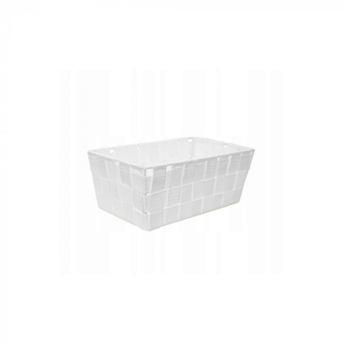 Cos organizator pentru cosmetice, alb, 25x15x10 cm, Sepio