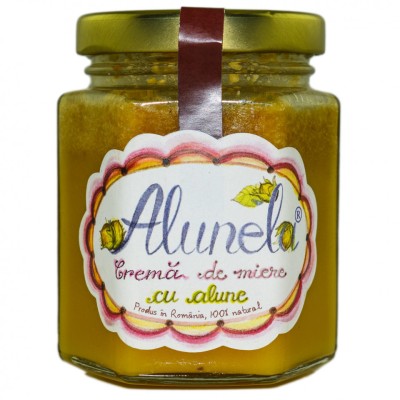 ALUNELA 200gr (crema de miere cu alune) PRISACA TRANSILVANIA foto
