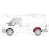 Aparatoare noroi / carenaj roata spate FORD TRANSIT bus (2006 - 2014) BLIC 6504-03-2509591P