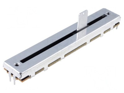 Potentiometru Glisant 10k&amp;Omega; 200mW THT Linear Metalic foto