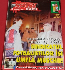 Revista fotbal - PRO SPORT (27.01.-02.02./1999 - poster DANCIULESCU - STEAUA)