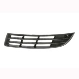 Grila bara fata Vw Passat 3C (B6) 2005-07.2010 , partea Dreapta fara gaura proiector , negru