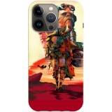 Husa compatibila cu Apple iPhone 12, iPhone 12 Pro model Mandalorian, Silicon, TPU, Viceversa, Transparent, Carcasa