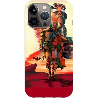 Husa compatibila cu Apple iPhone 12 Mini Mandalorian, Silicon, TPU, Viceversa foto