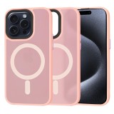 Husa iPhone 15 Pro Techsuit HaloFrost&Atilde;&sbquo;&Acirc;&nbsp;MagSafe Series, roz
