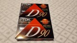 Lot 2 Casete TDK High Output D90 TYPE I Normal Bias Sigilate, Maxell