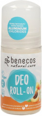 Deodorant roll-on bio Caise &amp;amp; Flori de soc, Benecos, 50ml foto