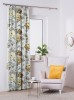 Set draperii blackout model floral cu rejansa din bumbac tip fagure, Madison, 250x230 cm, densitate 700 g/ml, Paeonia Shirley, 2 buc