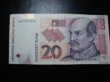 CROATIA 20 KUNA 2001