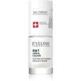 Eveline Cosmetics Nail Therapy Care &amp; Colour balsam pentru unghii 6 in 1 culoare Golden Glow 5 ml