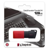 Stick USB Kingston DataTraveler Exodia M 128GB, USB 3.2, compact si rapid