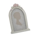 Cumpara ieftin Rama foto din rasina White Pink 13 cm x 18 cm, Inart