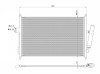 NRF 350490 EASY FIT Condensator, climatizare