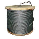 Cablu de troliu din otel 6x25, 13 mm, cu inima metalica, rola 1000 m