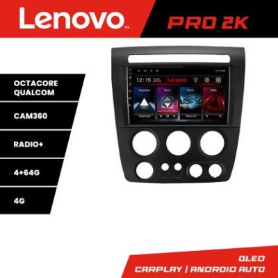 Navigatie Hummer H3 8 core QLED 2K 4+64 360 Android Waze USB Navigatie Internet Youtube Radio Lenovo CarStore Technology foto