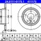 ATE 24.0111-0175.1 Disc frana