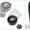INA 529 0505 10 Set curea transmisie cu caneluri