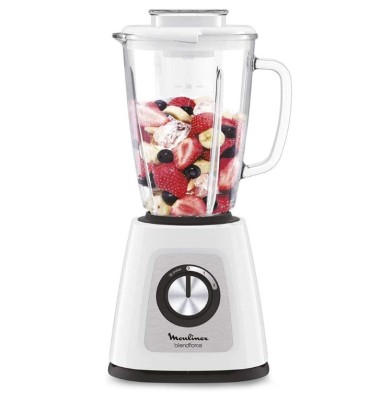 Blender Moulinex Blendforce Cristal LM430110 cu 3 viteze, 4 lame, 800 W, 1.75 L - RESIGILAT foto
