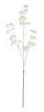 Set 12 flori artificiale albe Alice 40x120 cm
