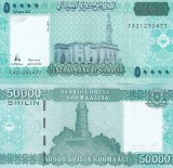 Somalia 50000 Shilin 2010 (2023) P43 UNC Bancnota Africa