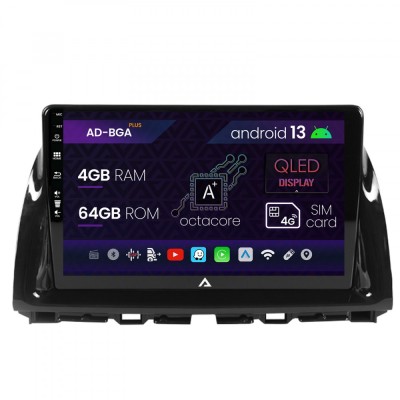 Navigatie Mazda CX-5 (2012-2015), Android 13, A-Octacore 4GB RAM + 64GB ROM, 10.1 Inch - AD-BGA10004+AD-BGRKIT319 foto