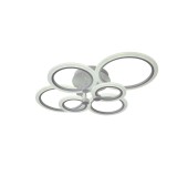 Lustra LED - Circle Design 6 Cercuri Telecomanda Reglarea luminii si a culorii