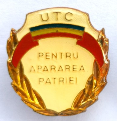 INSIGNA UTC PENTRU APARAREA PATRIEI UTM PCR foto