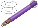 Cablu Interbus Cu PUR Violet 3x2x0,25mm2 3x1mm2