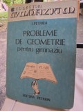 Probleme de Geometrie pentru gimnaziu - I. Petrica