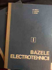 Bazele Electrotehnicii Vol.1-2 - M. Preda P.cristea F. Spinei ,543130 foto