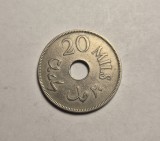 Palestina 20 Mils 1933 Rara Piesa Frumoasa